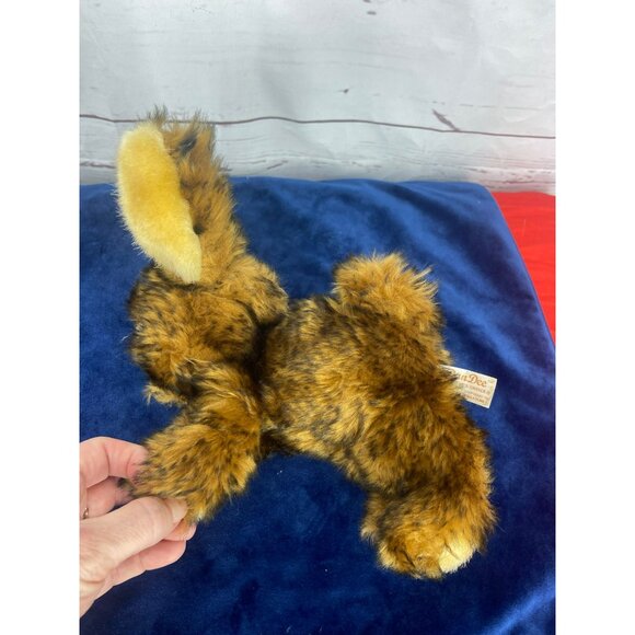 Dan Dee Collectors Choice Brown‎ Fluffy  Bunny Rabbit Sz 7” Stuffed Animal Plush - Picture 5 of 6
